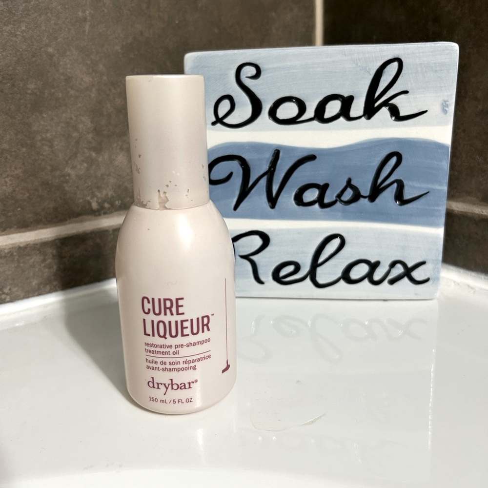 ✨ Drybar Cure Liqueur Restorative Pre-Shampoo Treatment Oil